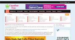 Desktop Screenshot of classifiedfree.org